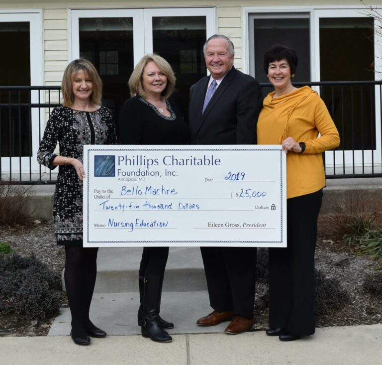 Bello Machre Receives $25,000 Grant from Phillips Charitable Foundation