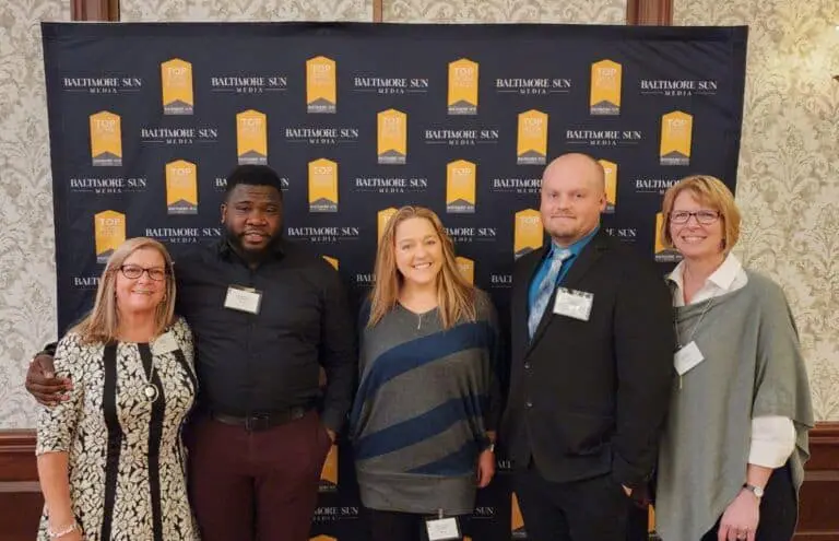 Group photo during The Baltimore Sun Group award ceremony